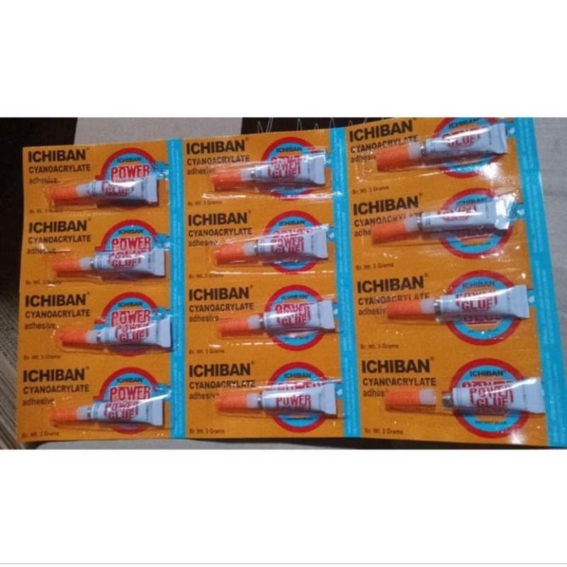 

(Pcs) Lem Super Power glue / Lem Cair / Lem setan / Super Glue Ichiban