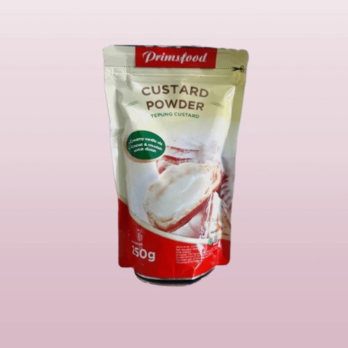 

Primsfood Tepung Custard Powder Pouch 250 gr / Tepung Custard / Tepung Vla fla sus Powder