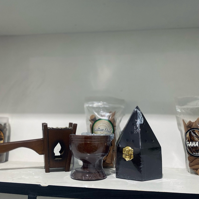 Mabkhara kayu jati (Tempat bakar bukhur/dupa arab)