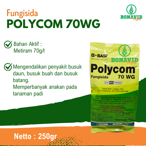 Fungisida POLYCOM 70 WG 250 GR