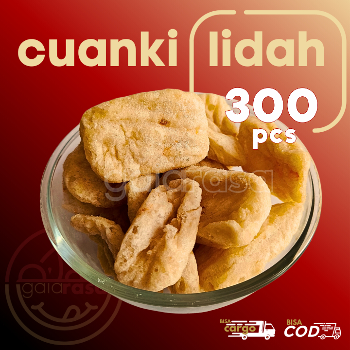 

GROSIRAN - 300pcs Cuanki LIDAH Standar 2x150pcs by GaiaRasa