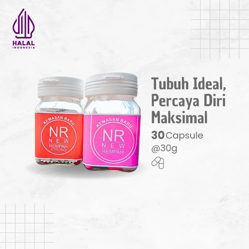 NR New Rempah Original NR Strong Pelangsing Ampuh Badan Susut Pelangsing Badan Pelangsing Viral Pela