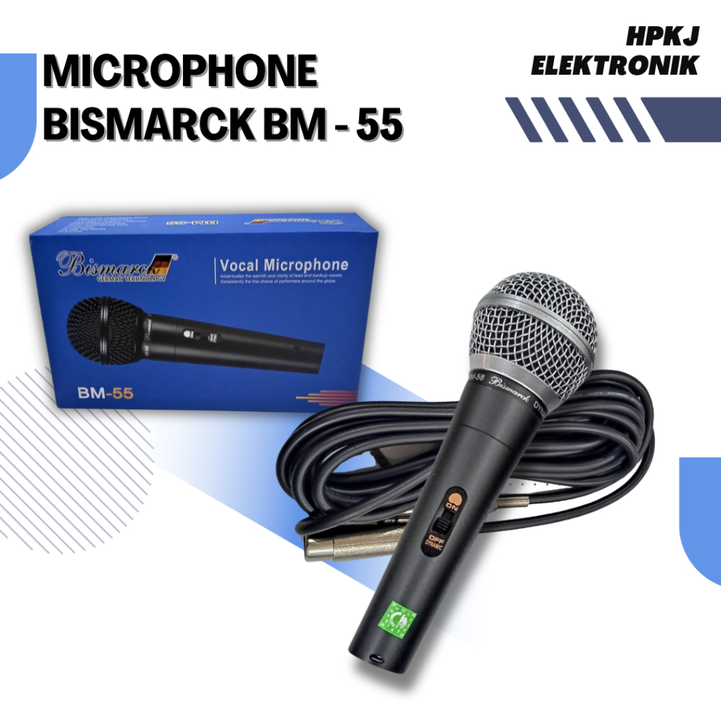 MIC MICROPHONE BISMARCK BM 55 MIKROFON BISMARCK BM-55
