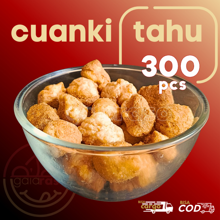 

GROSIRAN - 300pcs Cuanki TAHU segitiga 2x150pcs by GaiaRasa