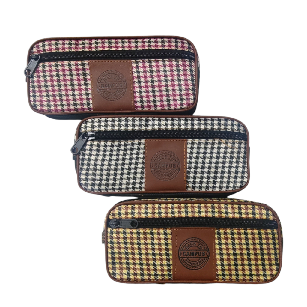 

Tempat Pensil / Pencil Case Kain Resleting Campuss Shintoeng ST782