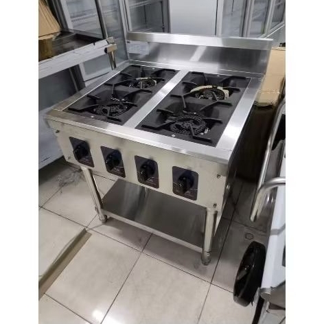 Gas open burner with stand kompor memasak makanan skala besar