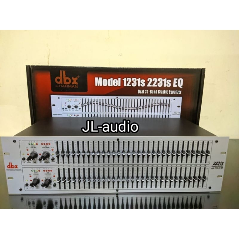 Equalizer DBX 2231s/dbx 2231s (2x31 channel)DBX 2231 S