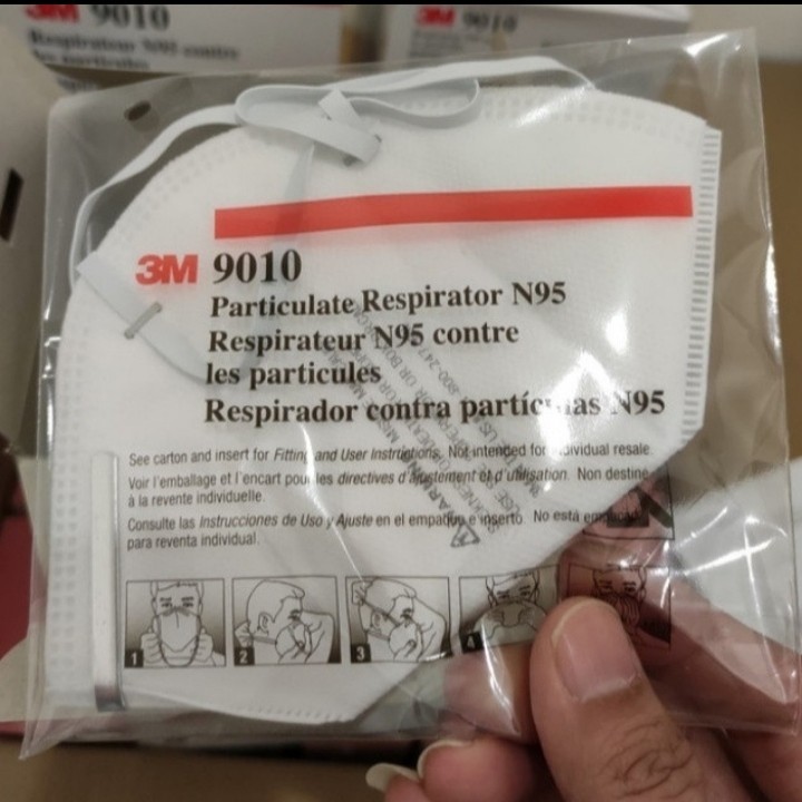 Masker  3 M - Masker 3 M 9010 - Masker Anti Virus