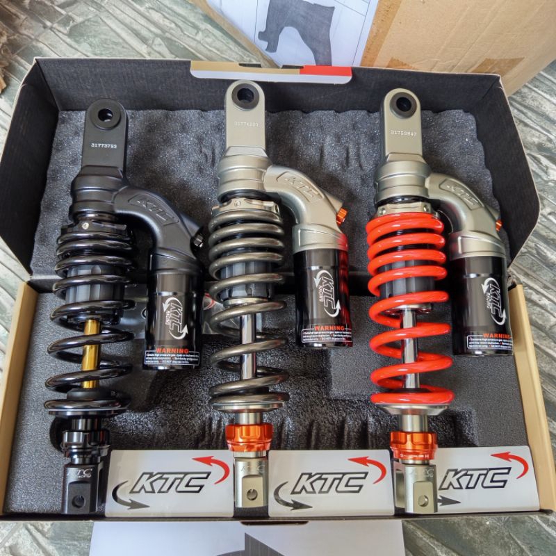 SHOCKBREKER KTC EVO RACING MIO 310 DAN VARIO 330 DAN VARIO 160 340 ORI KTC RACING SHOCK KTC EVO MATI