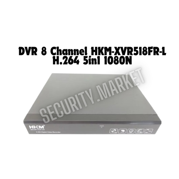 DVR 8 Channel HKM-XVR518FR-L H.264 5in1 1080N