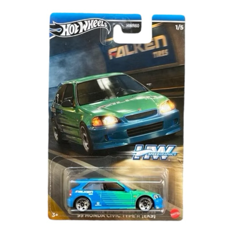 hotwheels civic falken
