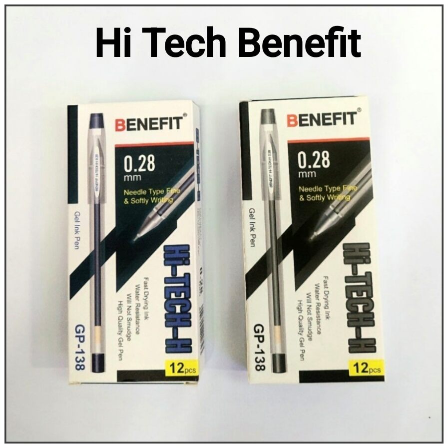 

Pulpen / Pena Tulis HI-TECH-H merk benefit (0.28)