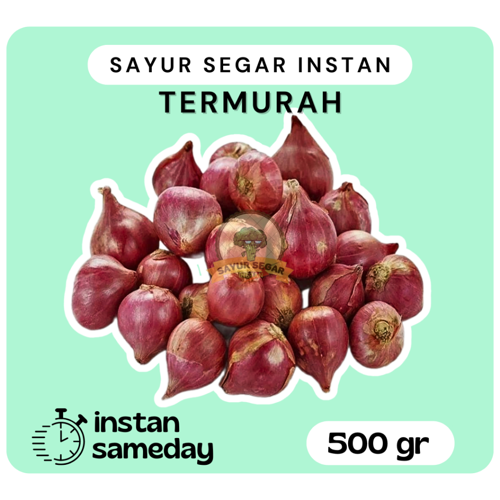 

Bawang Merah Super Besar 500gram