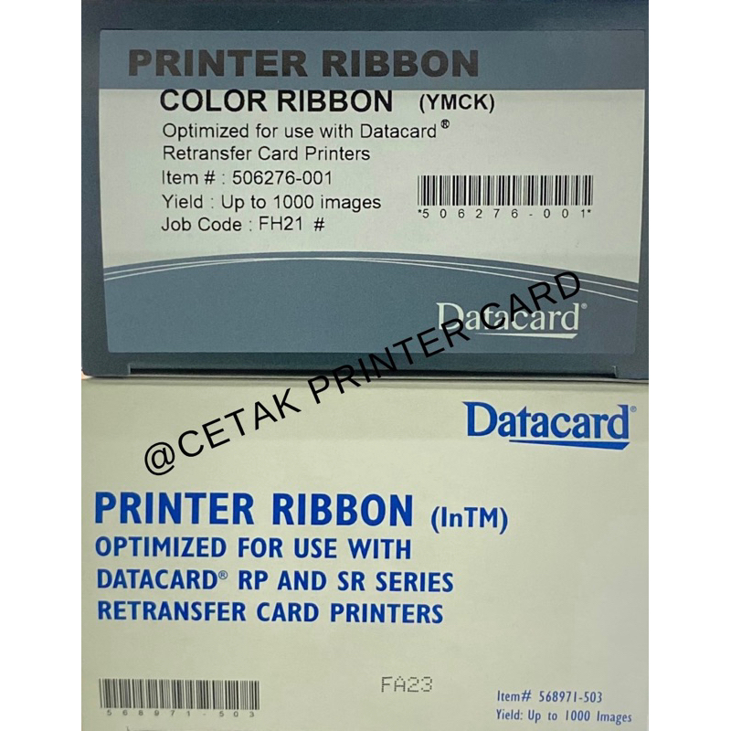 Ribbon Datacard SR200 ektp / Datacard / SR200 / Ribbon Datacard