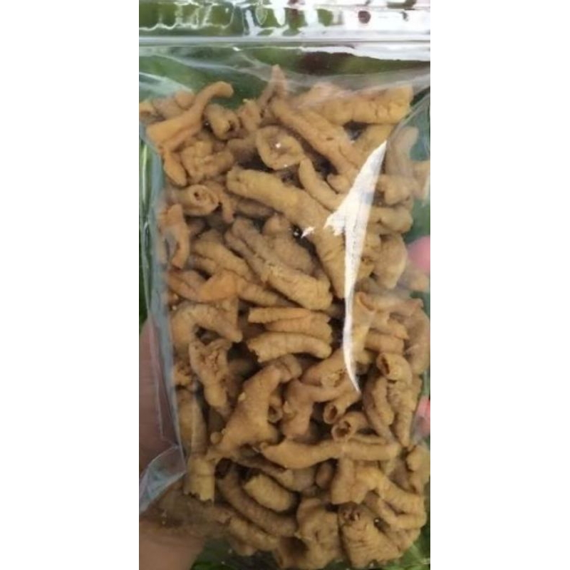 

kripik usus ayam Krispy renyah gurih 250gram