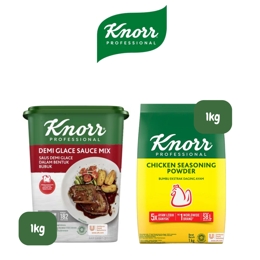 

KNORR Demi Glace Sauce Mix& Chicken Seasoning Powder