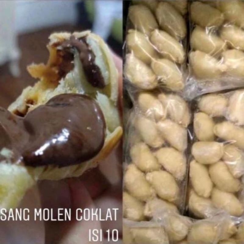 

Pisang Molen Coklat Lumer isi 10