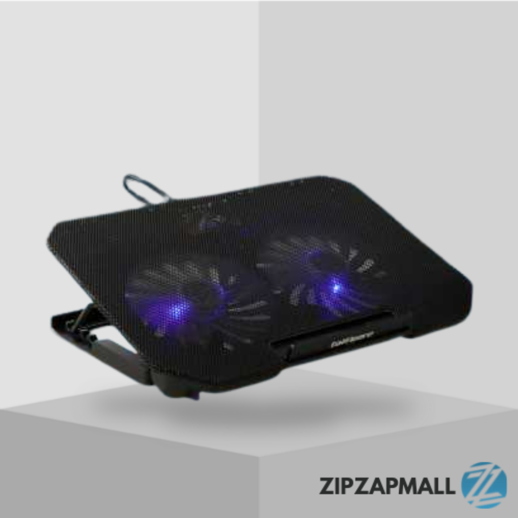 MC Cooling Pad Laptop 2 Fan Fixed Speed/Pendingin Laptop / Alat Alas Kipas Pendingin Laptop