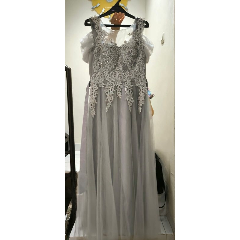 Silver Party Dress