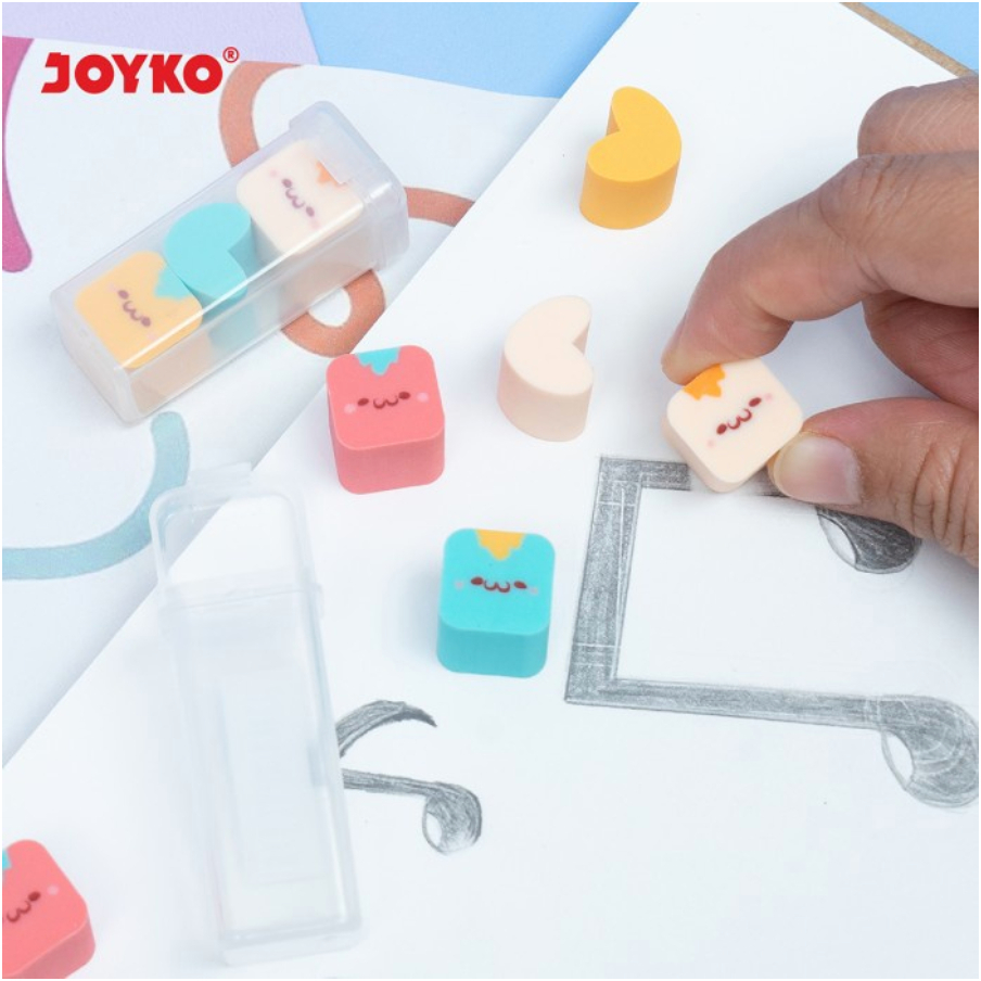 

Stip / Penghapus / Eraser JOYKO ER-134 GOOD LUCK CHARM (1pak=3pcs)