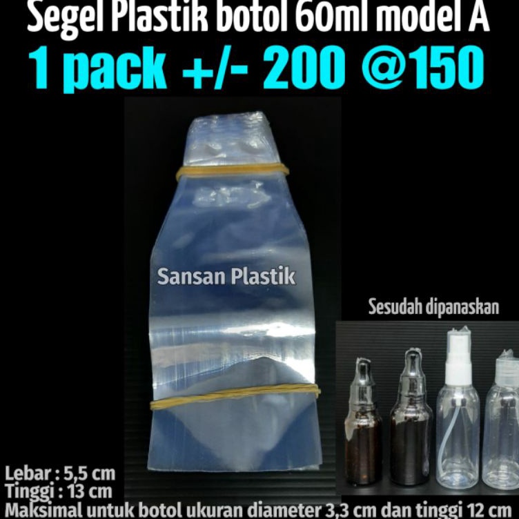 

KODE V39U Segel Plastik Botol 6 ml Model A Segel Plastik Model A Botol Pipet