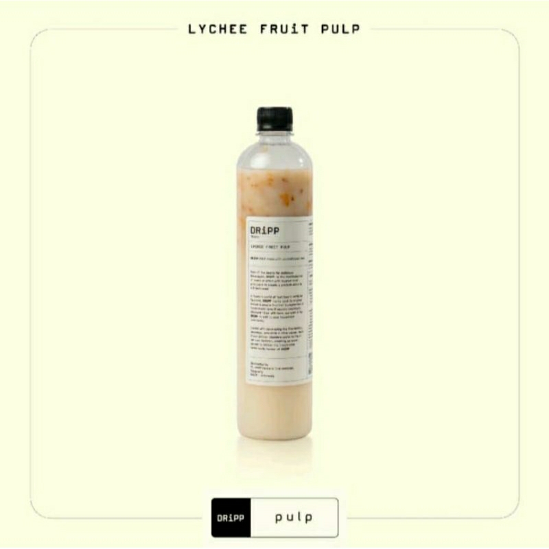 

DRiPP Lychee Fruit Pulp 760ml