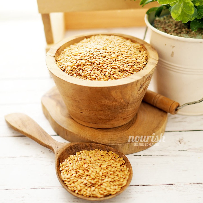 

Organic Golden Flaxseed (1kg)-Jkut