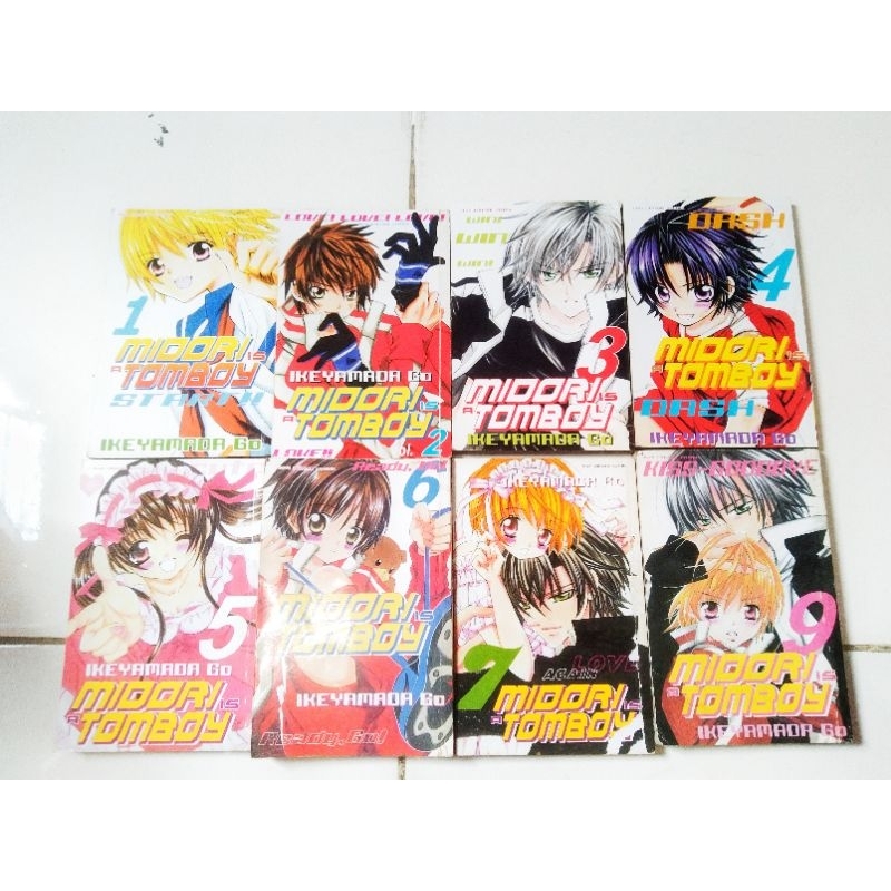 midori is a tomboy komik
