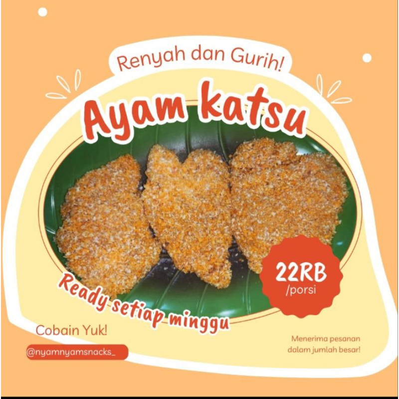 

AYAM KATSU (FROZEN FOOD)