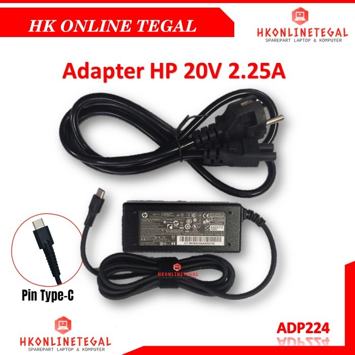 Adapter Charger Laptop HP Elite x2 1012 G1 1012 G2 210 G2 Original