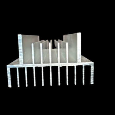 Pendingin power sanken 2U Built Up 20 cm 18 sirip Heatsink aluminium