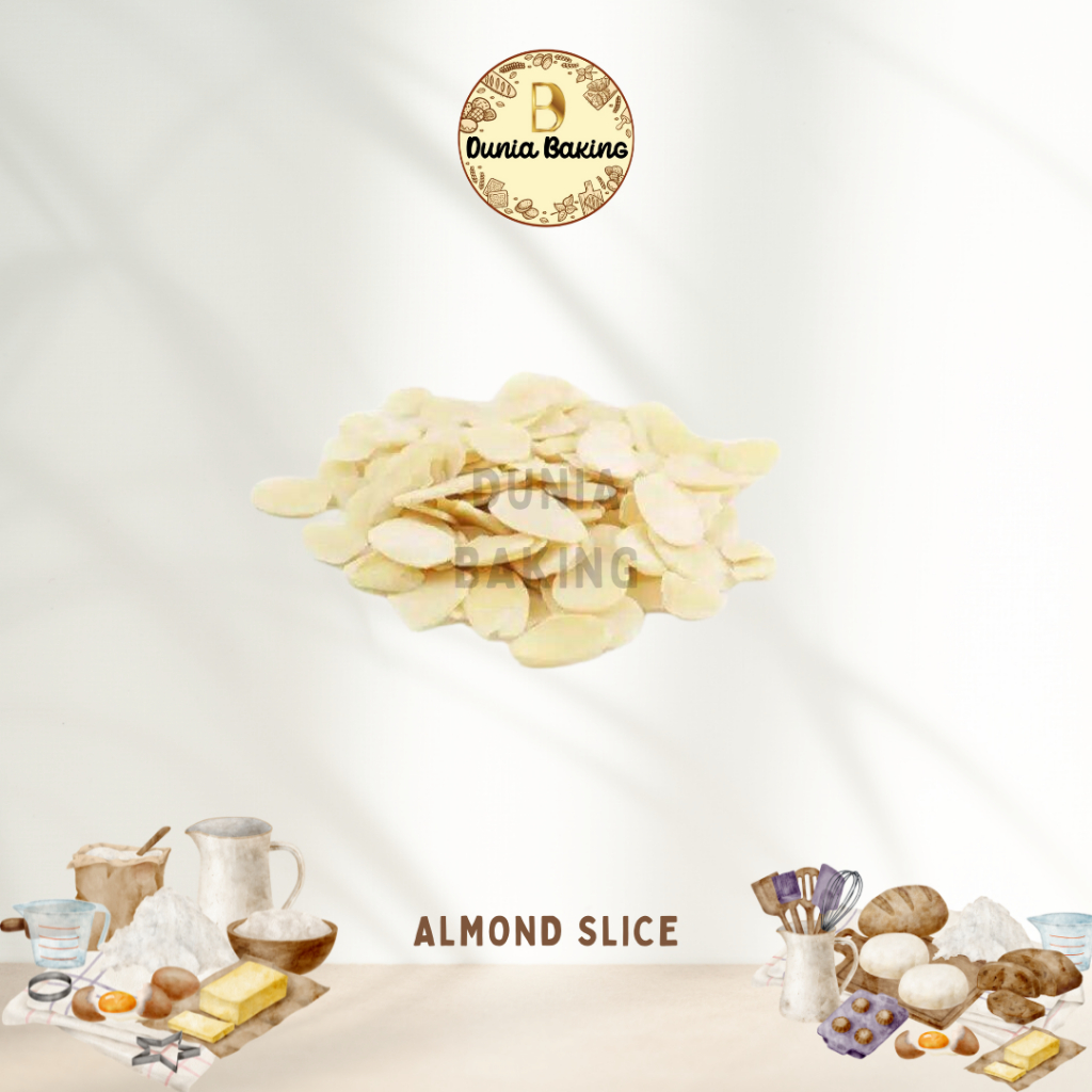 

Kacang almon iris | Almond slice - REPACK