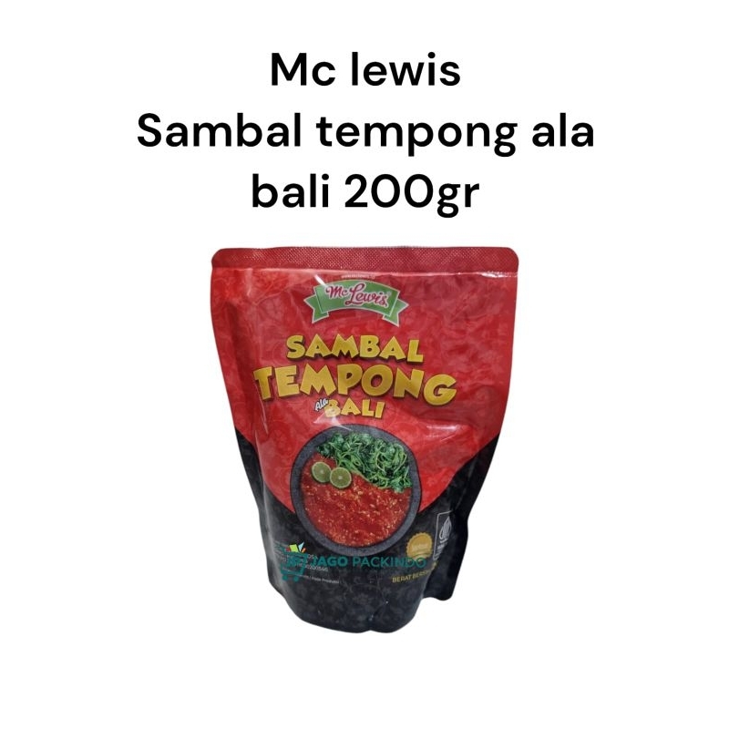 

MC LEWIS SAMBAL TEMPONG ALA BALI 200GR