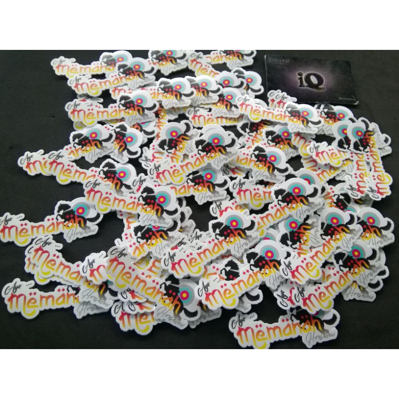 

Stiker Logo AYO MEMANAH event dari iQ