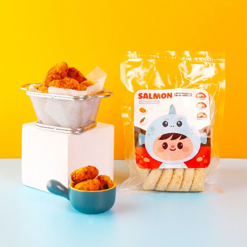 

MoryMony - Salmon Potato Croquettes (Potato, Carrot, & Salmon)