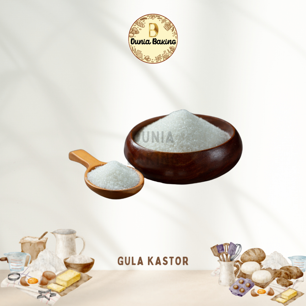 

Gula kastor | Gula halus | Gula pasir halus 1kg