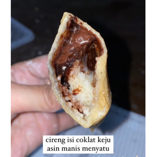 

Cireng isi original tidak pedas