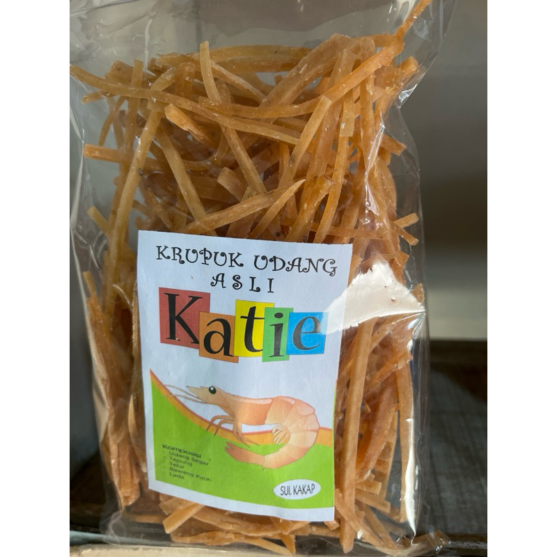 

Kerupuk Udang Stick Asli Katie