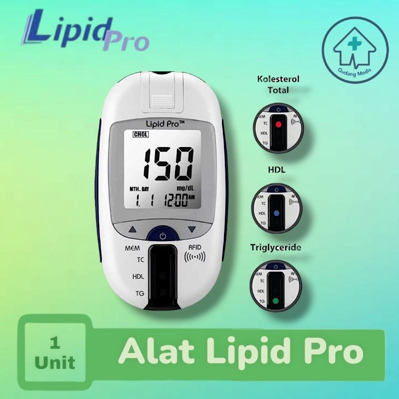 Lipid Pro Meter Alat Ukur Profil Lipid  Alat Test Kolesterol Total  Alat Test Lipidpro Kolesterol Tr