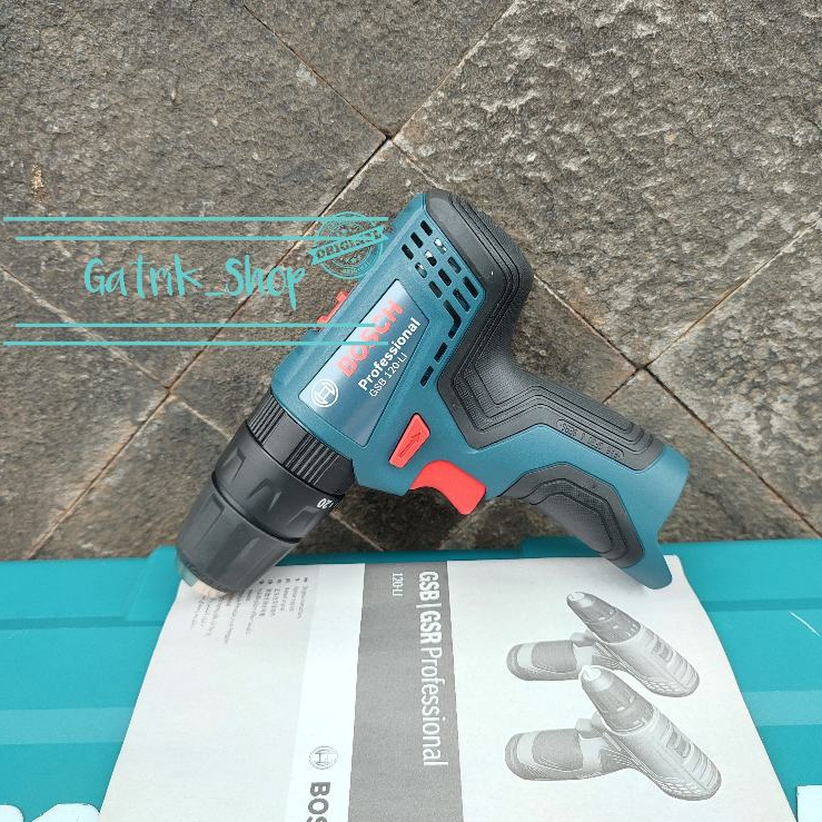 Bosch Gsb 120 Li Bor Baterai Bosch 12V Hammer Drill Cordless / Bor Beton (Unit Only)