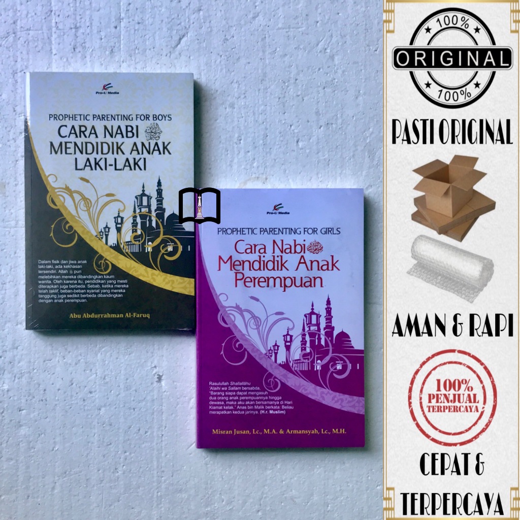Paket Buku Cara Nabi Mendidik Anak Laki-Laki & Cara Nabi Mendidik Anak Perempuan