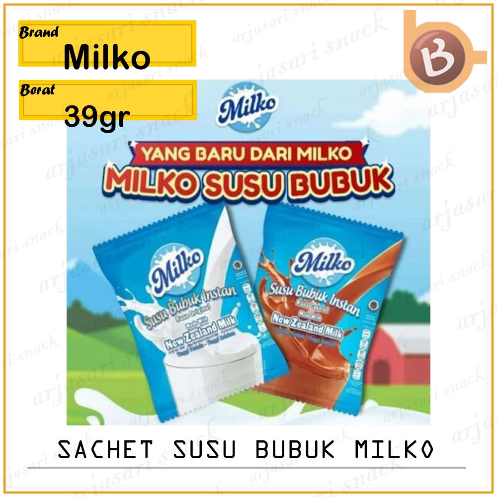 

Milko Susu Bubuk Instan Sachet