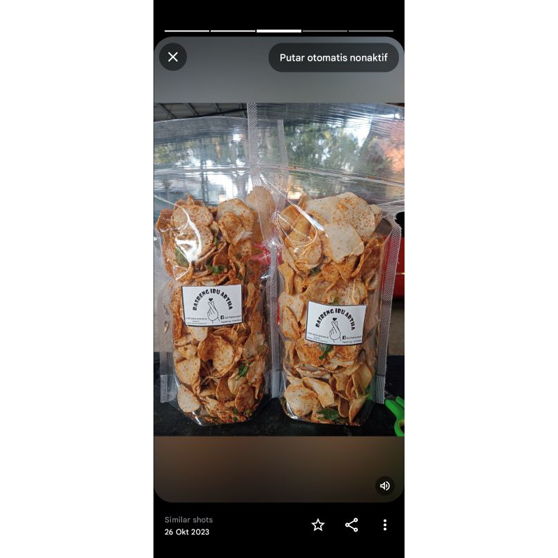 

basreng pedas daun jeruk