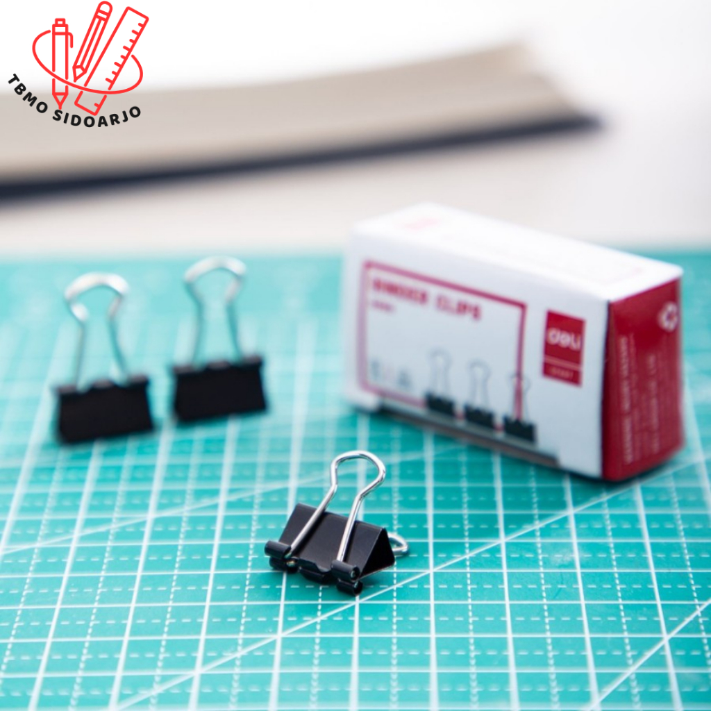 

TBMO Deli E38566 Office Consumable/Binder Klip-Binder Clips 15mm