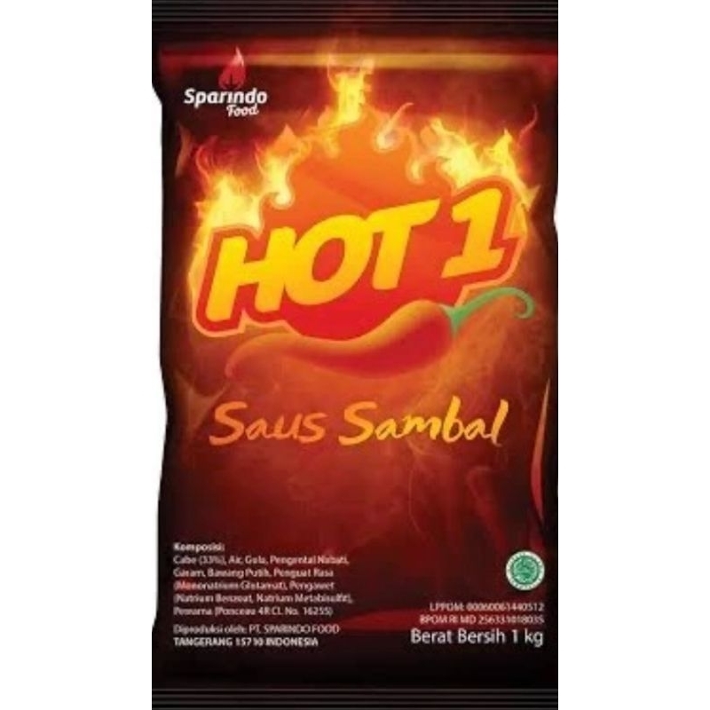 

Hot One Saus Saos 1 kg Bogor