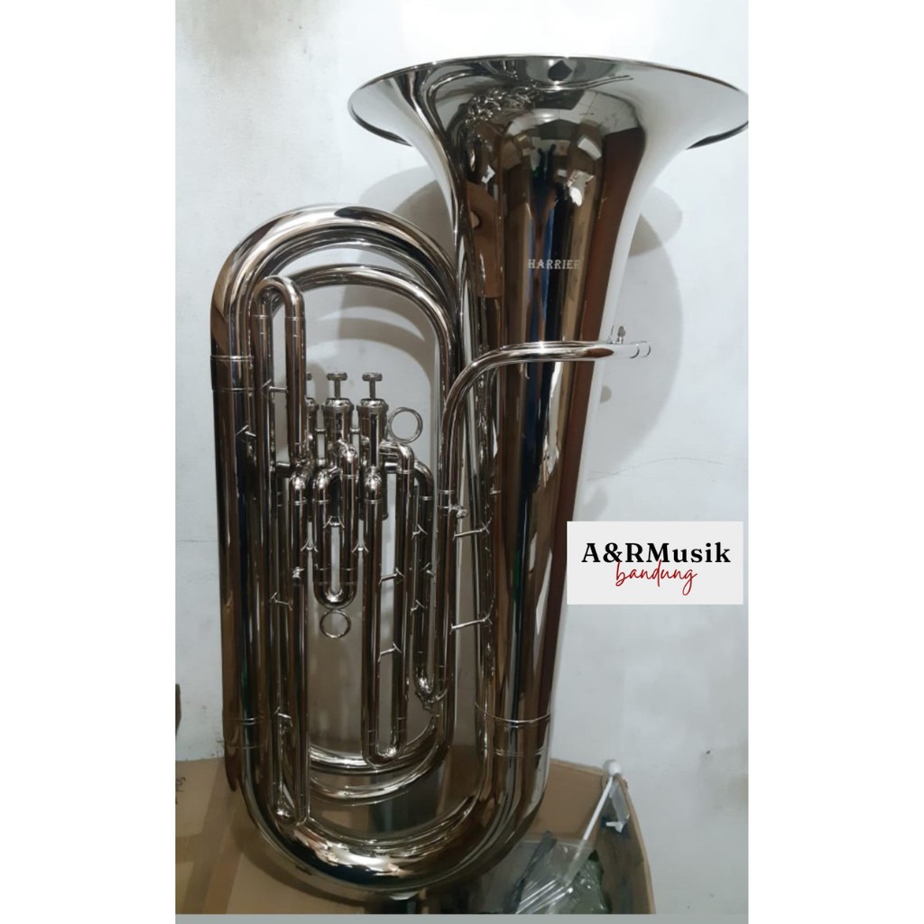 Marching Tuba Harrier Nickel Original Komplit
