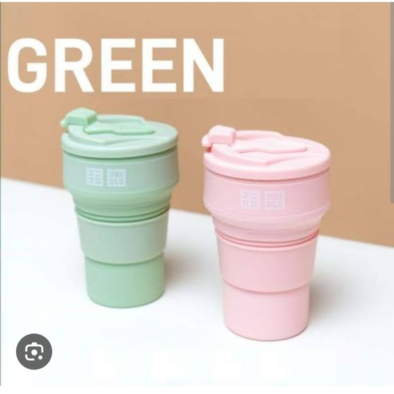 Foldable Cup / Gelas Lipat Silicon / Uniqlo Tumbler / Lock & Lock Tumbler /Official Starbucks City M