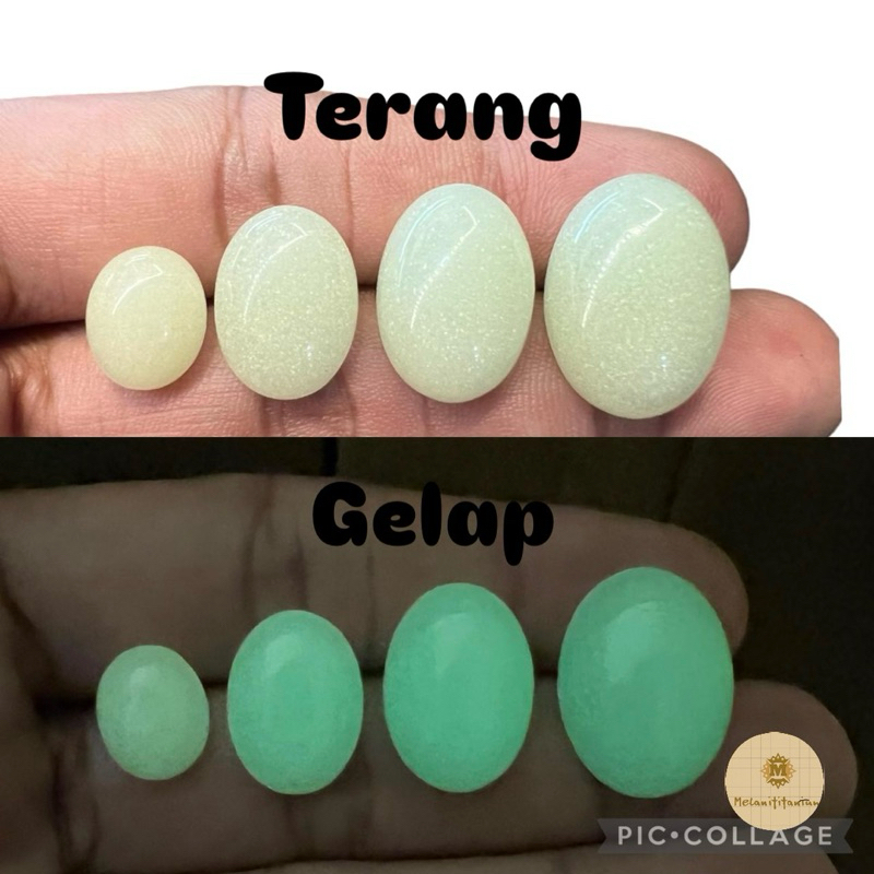 [HANYA BATU] Batu Fosfor Menyala ditempat Gelap