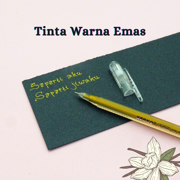 

PULPEN GELL GOLD AND WHITE - PULPEN GELL PUTIH DAN EMAS