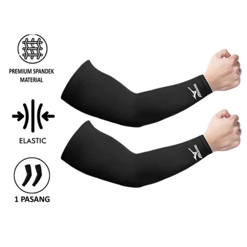 Manset Tangan Deker Lengan Panjang Atas Siku Handshock Pria Wanita Termurah